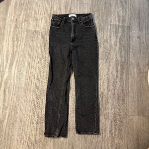 Abercrombie and Fitch Ankle Straight Jeans